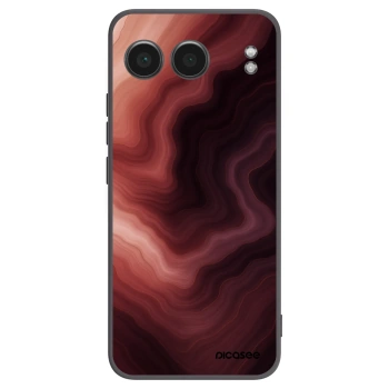 Picasee silikonowe czarne etui na OnePlus Nord 4 - Rouge