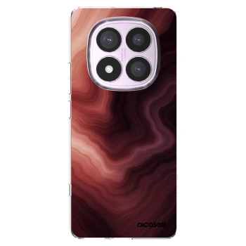 Picasee silikonowe przeźroczyste etui na Xiaomi Redmi Note 14 Pro 5G - Rouge