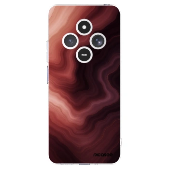 Picasee silikonowe przeźroczyste etui na Xiaomi Redmi 14C - Rouge