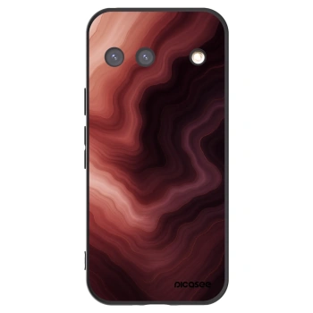 Picasee silikonowe czarne etui na Google Pixel 9 - Rouge