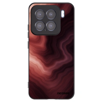 Picasee silikonowe czarne etui na Xiaomi 15 - Rouge