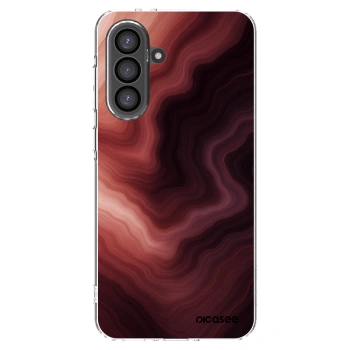 Picasee silikonowe przeźroczyste etui na Samsung Galaxy A36 5G - Rouge