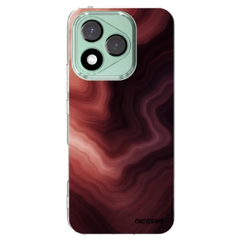 Picasee silikonowe przeźroczyste etui na Honor 400 Lite 5G - Rouge