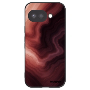 Picasee silikonowe czarne etui na Google Pixel 9a - Rouge