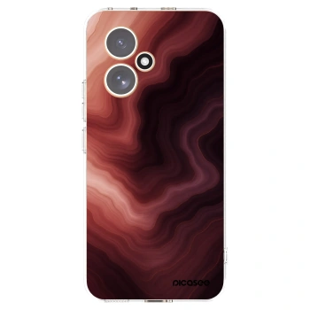 Picasee silikonowe przeźroczyste etui na Honor 400 5G - Rouge