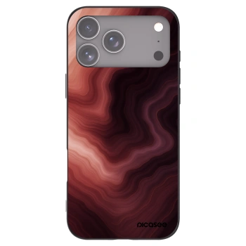 Picasee silikonowe czarne etui na Apple iPhone 17 Pro Max - Rouge
