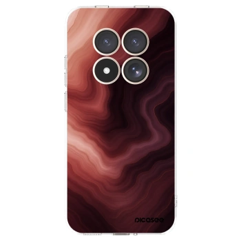 Picasee silikonowe przeźroczyste etui na Xiaomi Redmi Note 15 Pro 4G - Rouge