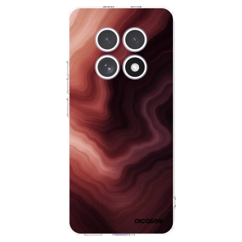 Picasee silikonowe przeźroczyste etui na Xiaomi Redmi Note 15 - Rouge