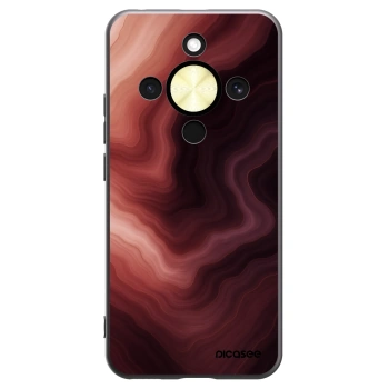 Picasee silikonowe czarne etui na Honor Magic8 Lite 5G - Rouge