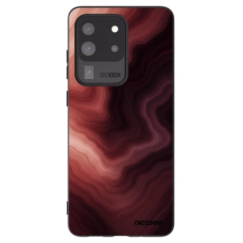 Picasee silikonowe czarne etui na Samsung Galaxy S20 Ultra 5G G988F - Rouge