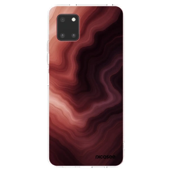 Picasee silikonowe przeźroczyste etui na Samsung Galaxy Note 10 Lite N770F - Rouge