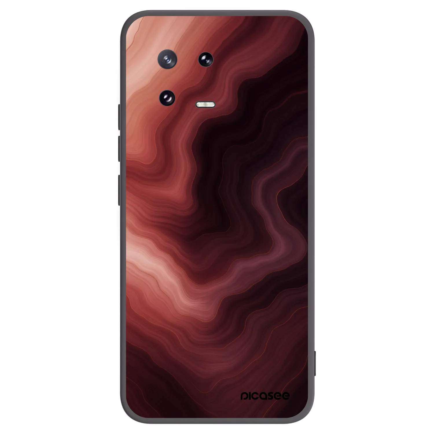 Picasee silikonowe czarne etui na Xiaomi 13 Pro - Rouge
