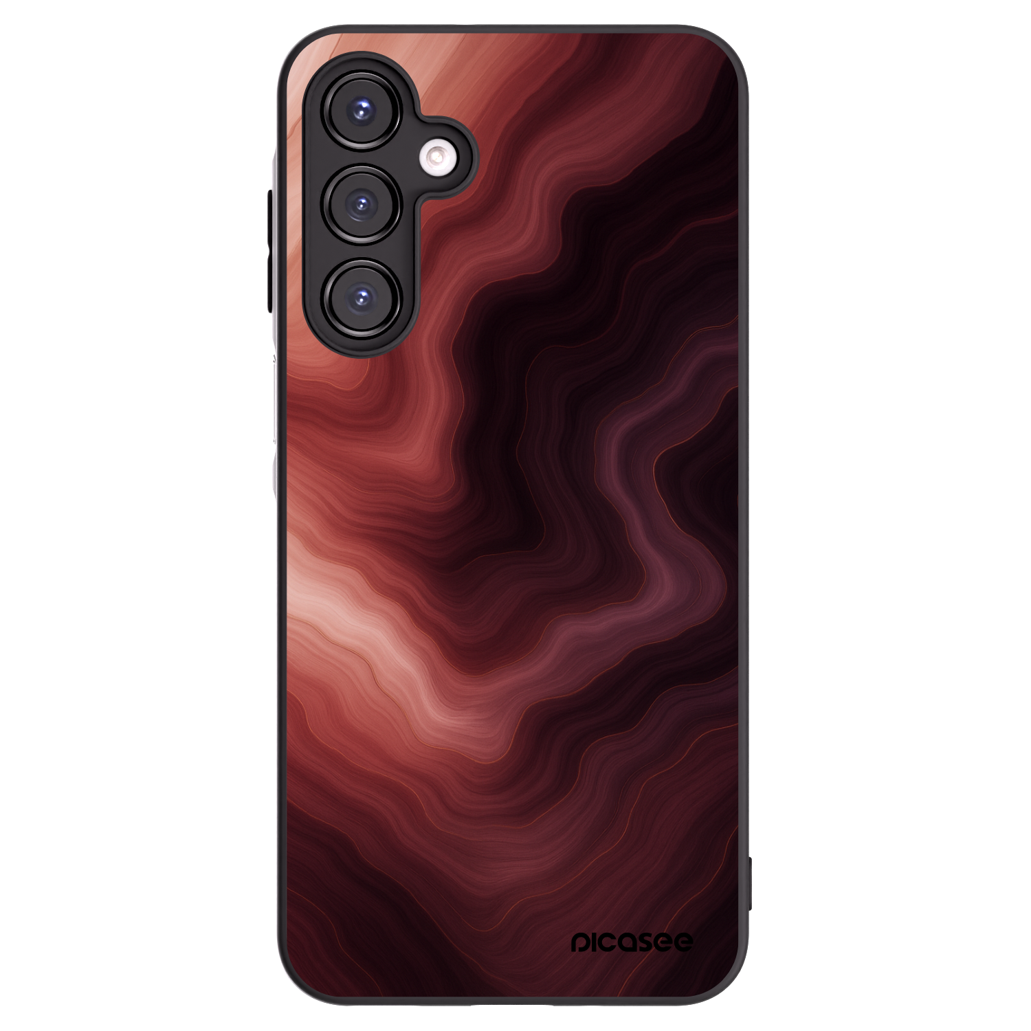 Picasee silikonowe czarne etui na Samsung Galaxy A16 5G - Rouge