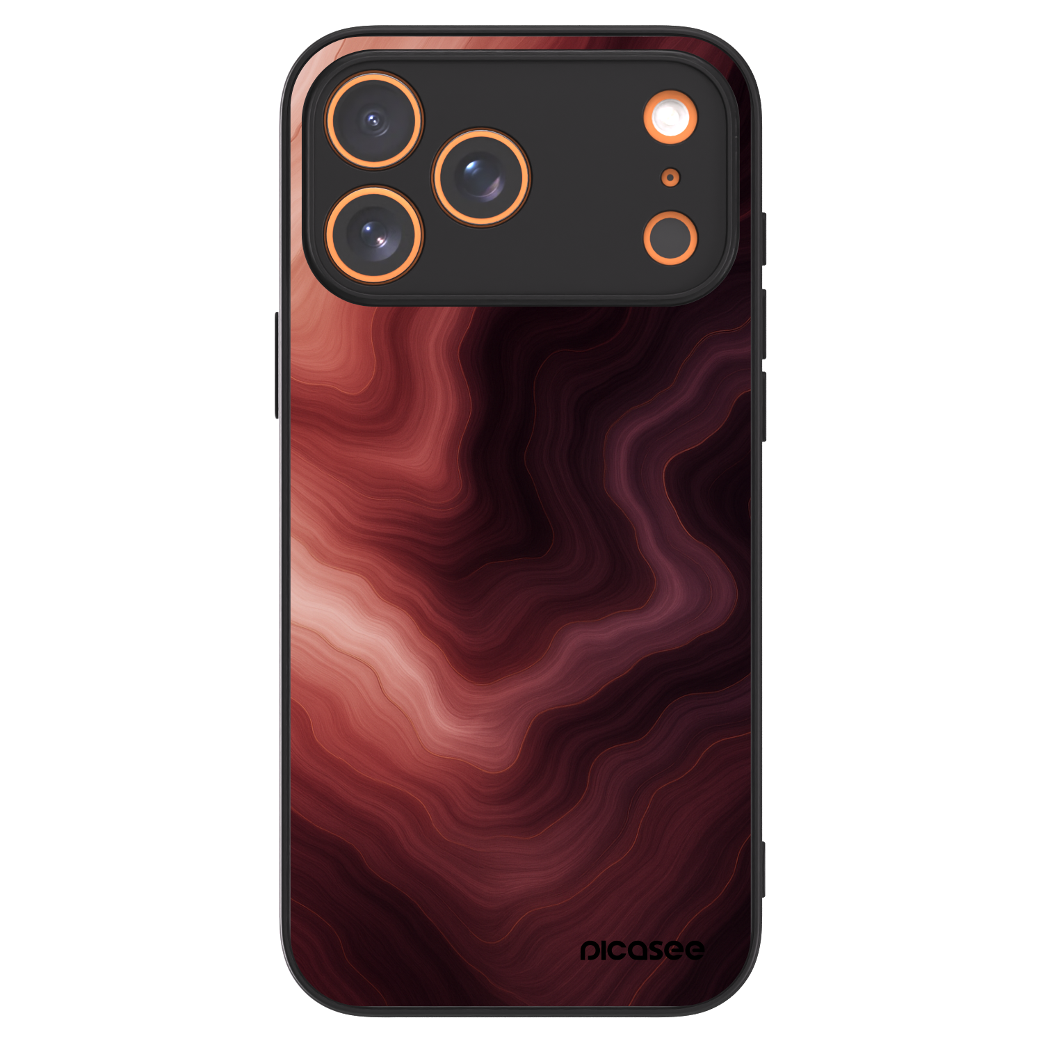 Picasee ULTIMATE CASE MagSafe pro Apple iPhone 17 Pro Max - Rouge