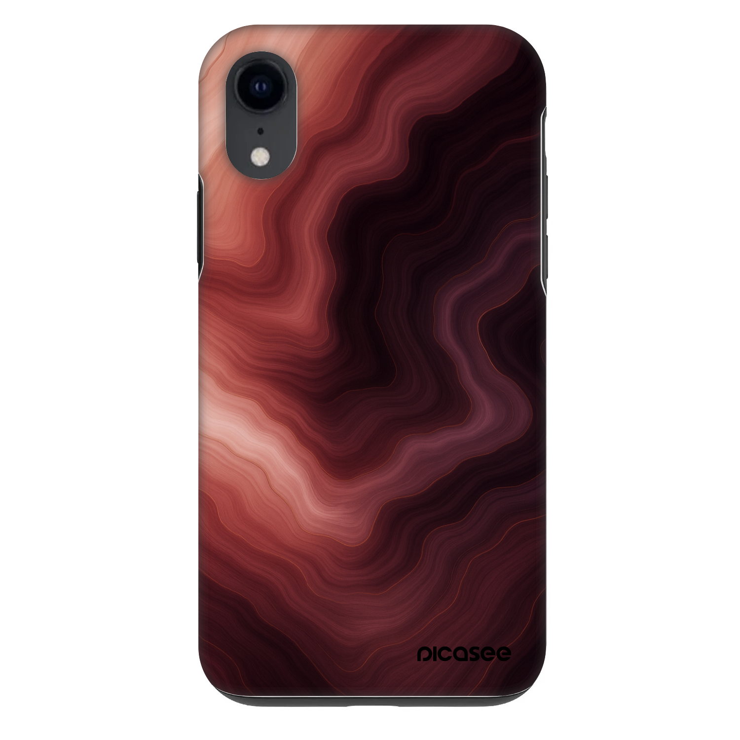 Picasee Fashion Case na Apple iPhone XR - Rouge