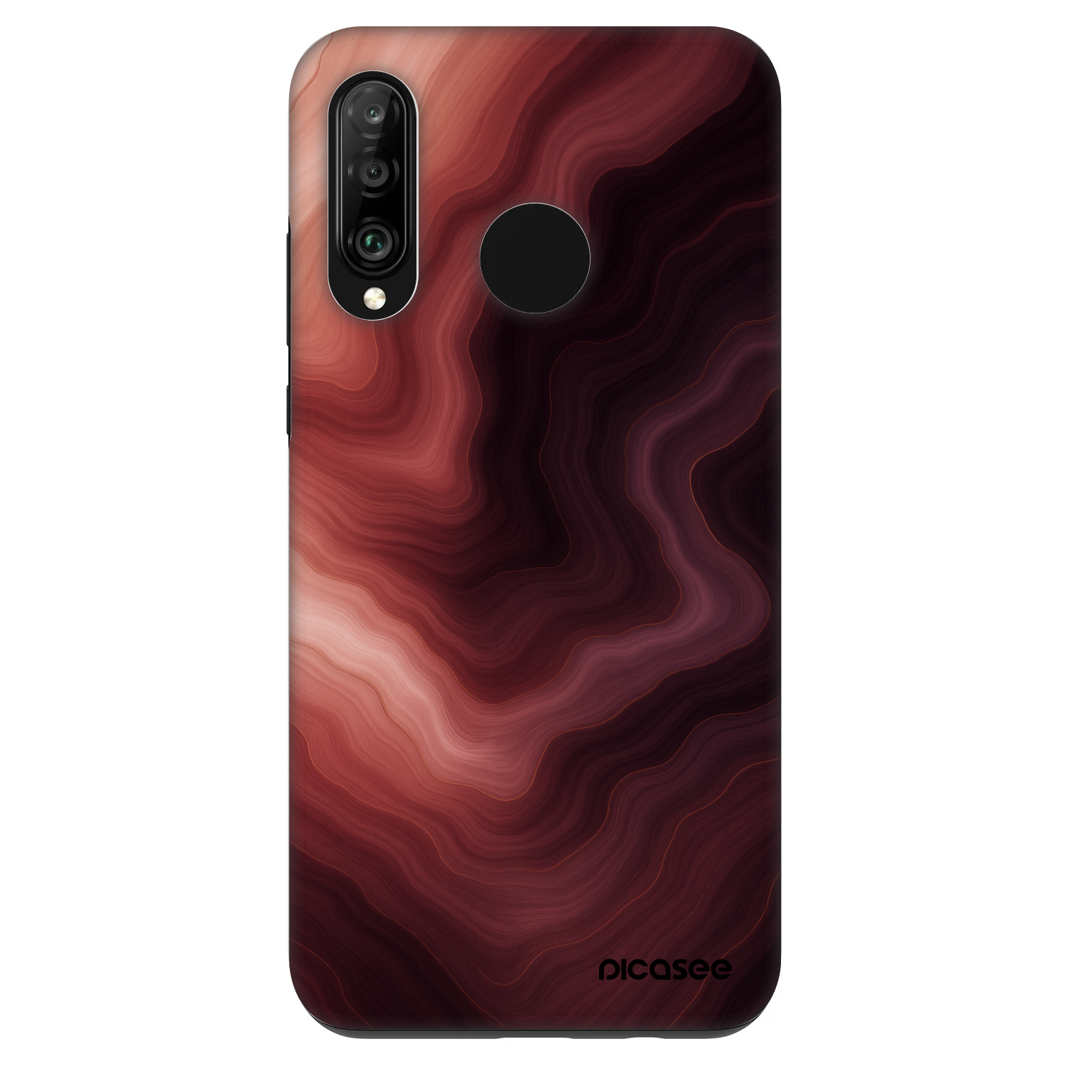 Picasee Fashion Case na Huawei P30 Lite - Rouge