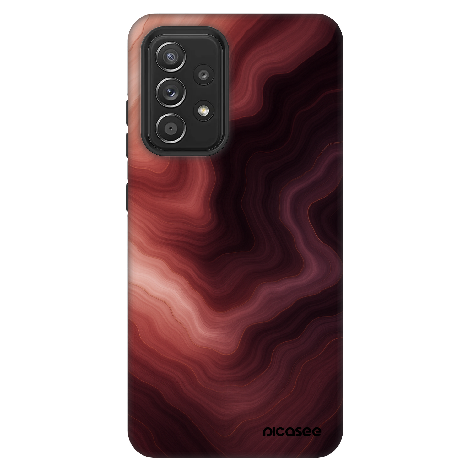 Picasee Fashion Case na Samsung Galaxy A52 5G A525F - Rouge