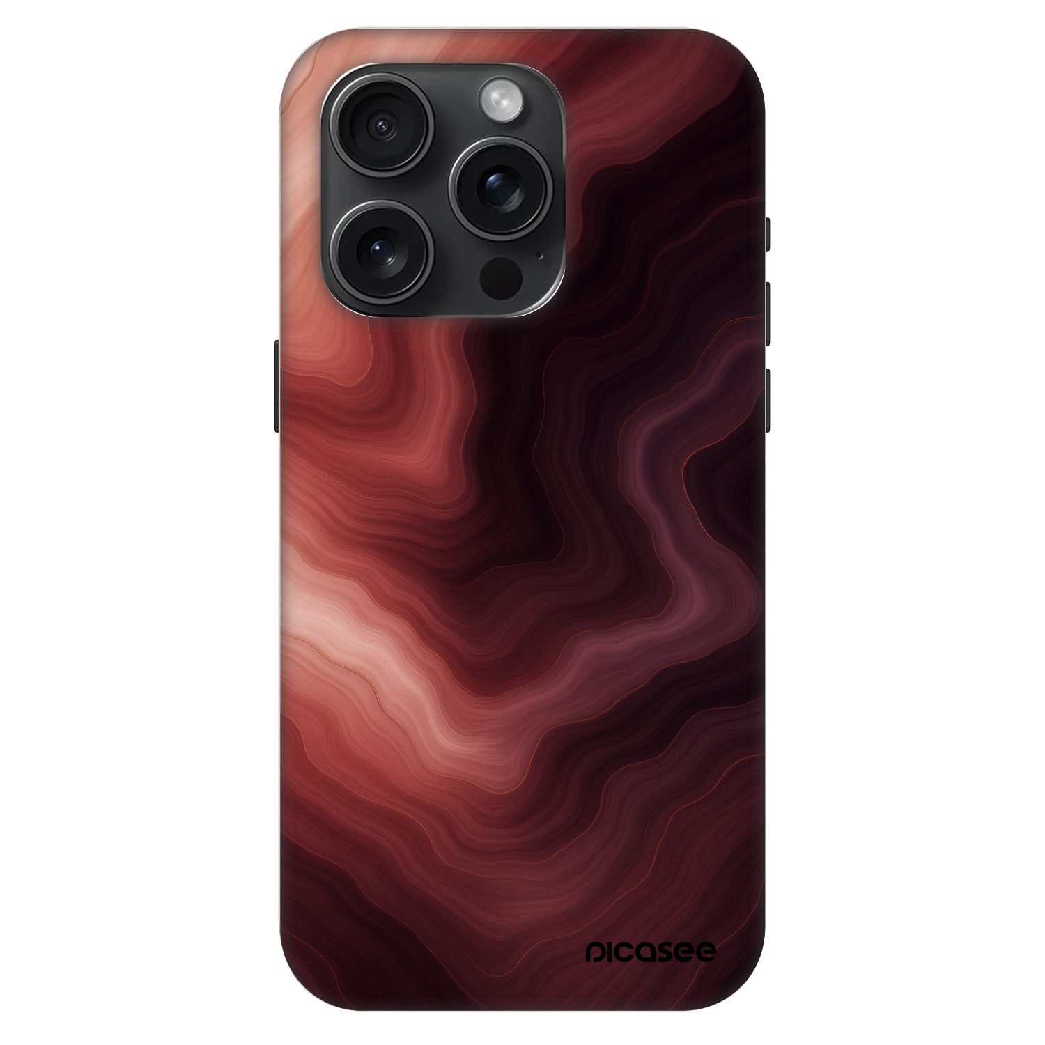 Picasee Fashion Case MagSafe na Apple iPhone 15 Pro - Rouge