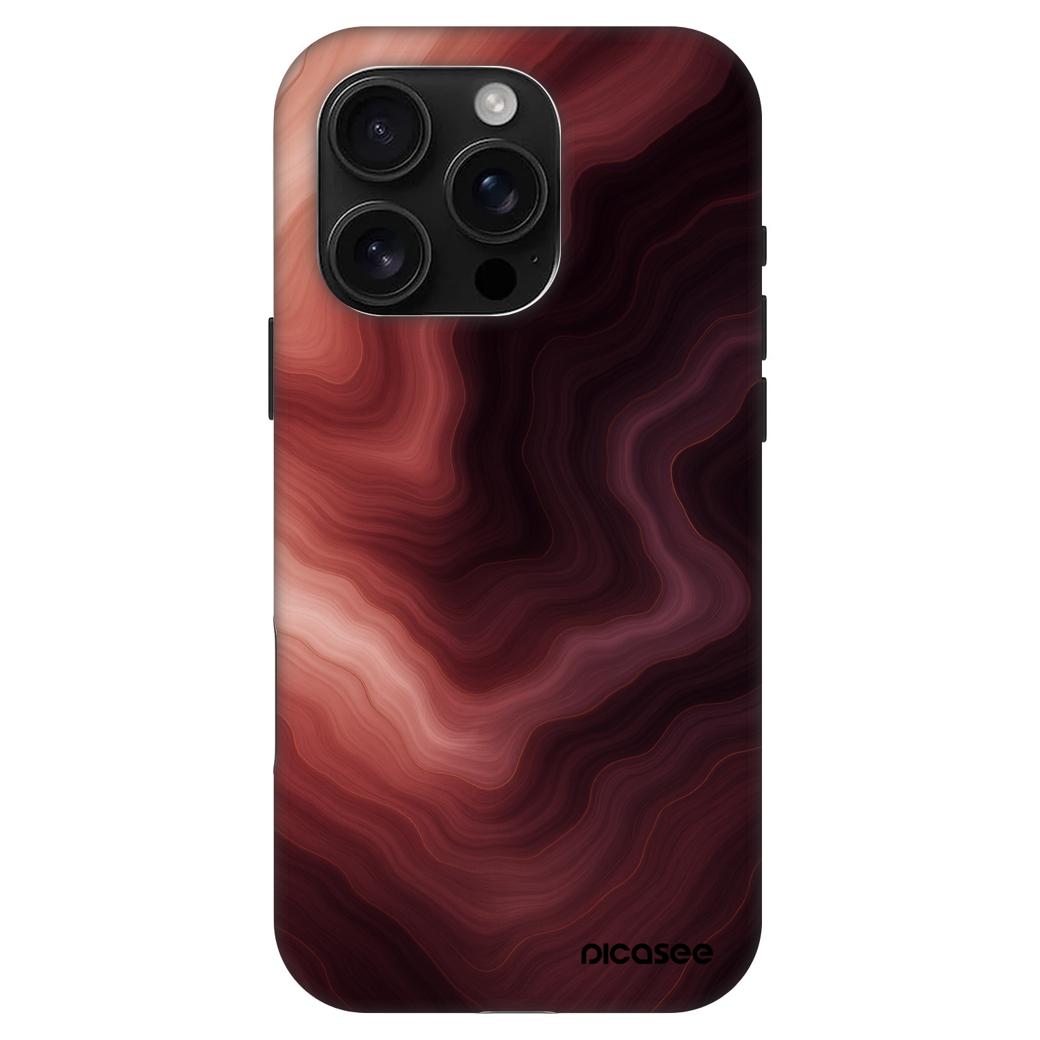Picasee Fashion Case MagSafe na Apple iPhone 16 Pro - Rouge