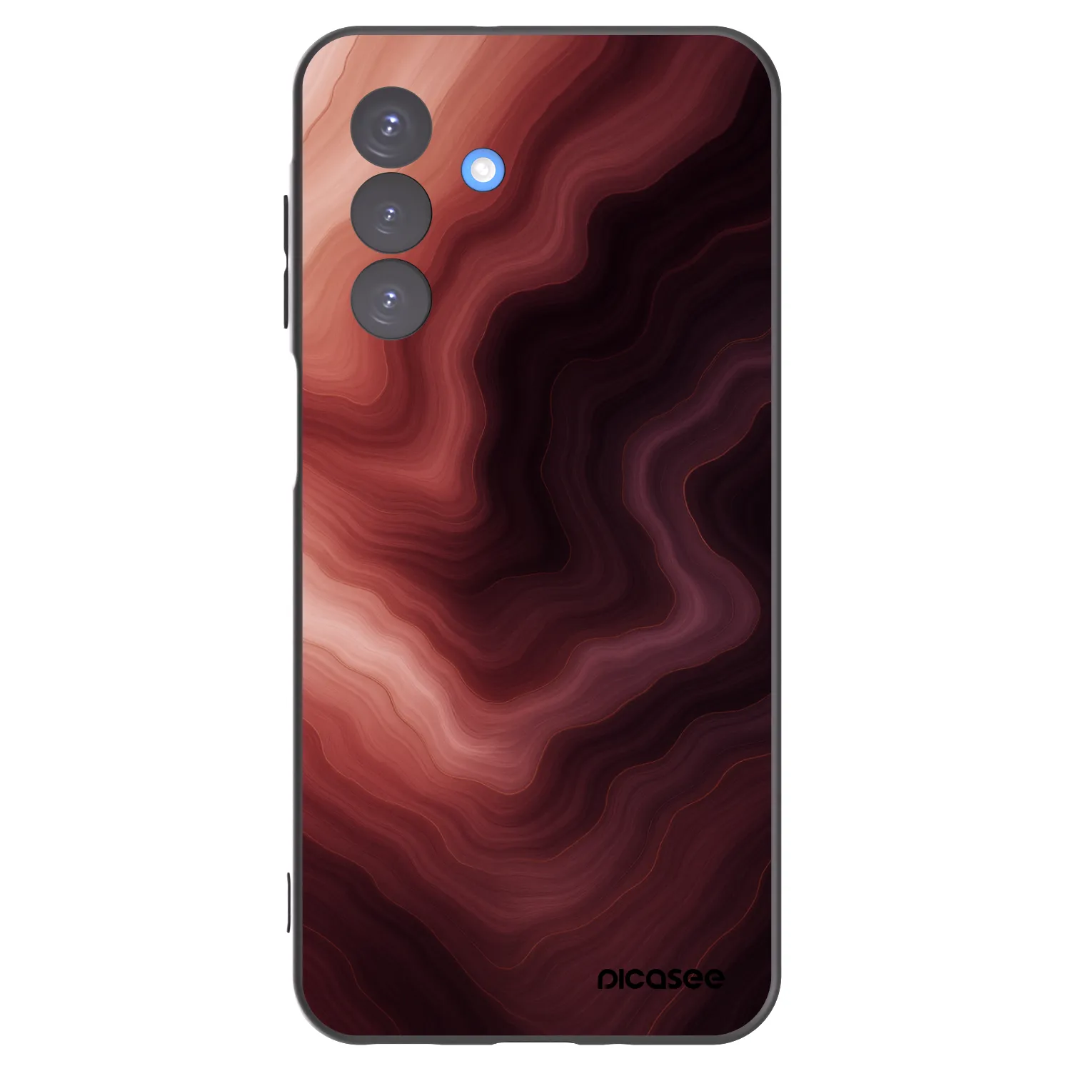 Picasee silikonowe czarne etui na Samsung Galaxy A17 5G - Rouge