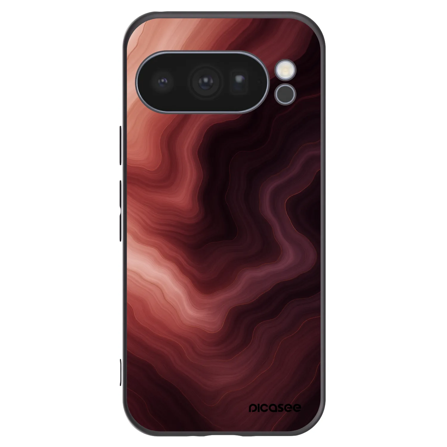 Picasee silikonowe czarne etui na Google Pixel 10 Pro - Rouge