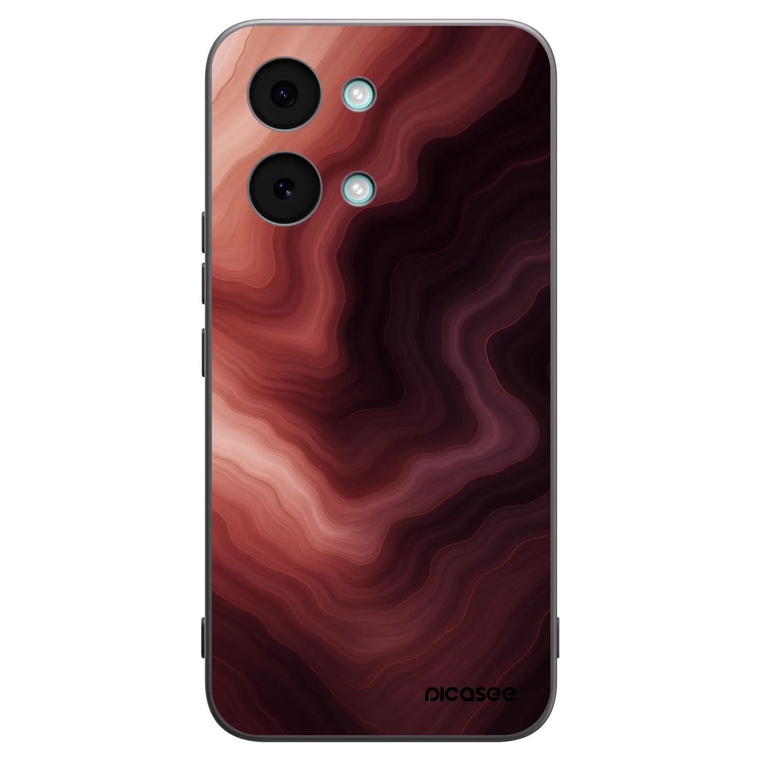 Picasee silikonowe czarne etui na Xiaomi Poco X8 Pro Max - Rouge