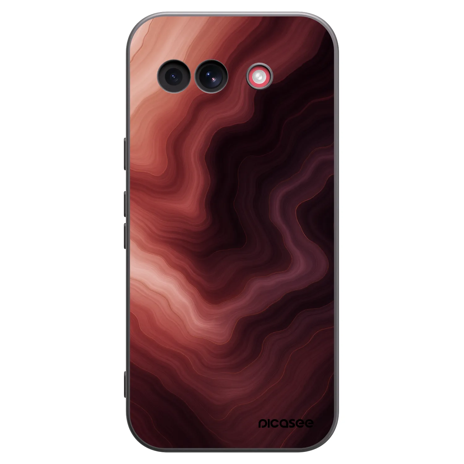 Picasee silikonowe czarne etui na Google Pixel 10a - Rouge