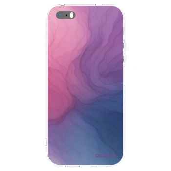 Picasee silikonowe przeźroczyste etui na Apple iPhone 5/5S/SE - Silk