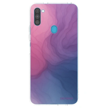Picasee silikonowe przeźroczyste etui na Samsung Galaxy M11 - Silk