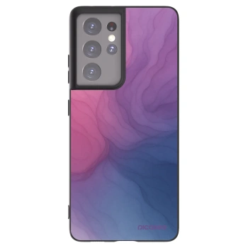 Picasee silikonowe czarne etui na Samsung Galaxy S21 Ultra 5G G998B - Silk