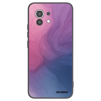 Picasee silikonowe czarne etui na Xiaomi Mi 11 - Silk