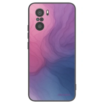 Picasee silikonowe czarne etui na Xiaomi Poco F3 - Silk
