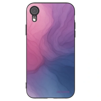 Picasee silikonowe czarne etui na Apple iPhone XR - Silk