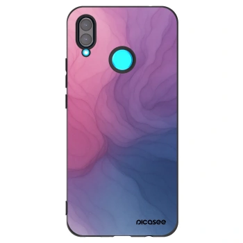 Picasee silikonowe czarne etui na Huawei Nova 3 - Silk