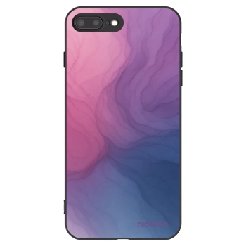 Picasee silikonowe czarne etui na Apple iPhone 8 Plus - Silk
