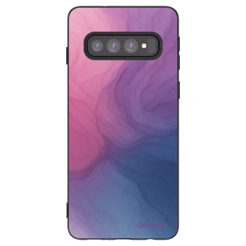 Picasee silikonowe czarne etui na Samsung Galaxy S10 G973 - Silk