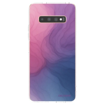 Picasee silikonowe przeźroczyste etui na Samsung Galaxy S10 Plus G975 - Silk