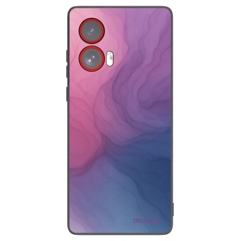 Picasee silikonowe czarne etui na Motorola Edge 50 Fusion - Silk