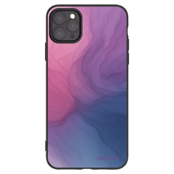 Picasee silikonowe czarne etui na Apple iPhone 11 Pro Max - Silk