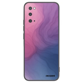 Picasee silikonowe czarne etui na Samsung Galaxy S20 G980F - Silk