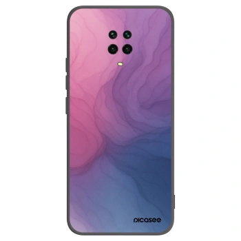 Picasee silikonowe czarne etui na Xiaomi Redmi Note 9S - Silk
