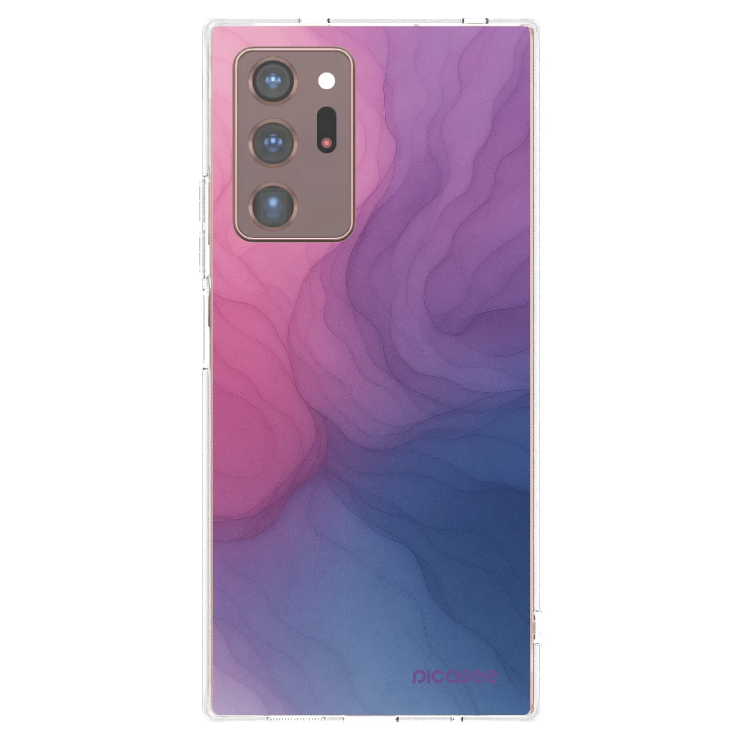 Picasee silikonowe przeźroczyste etui na Samsung Galaxy Note 20 Ultra - Silk