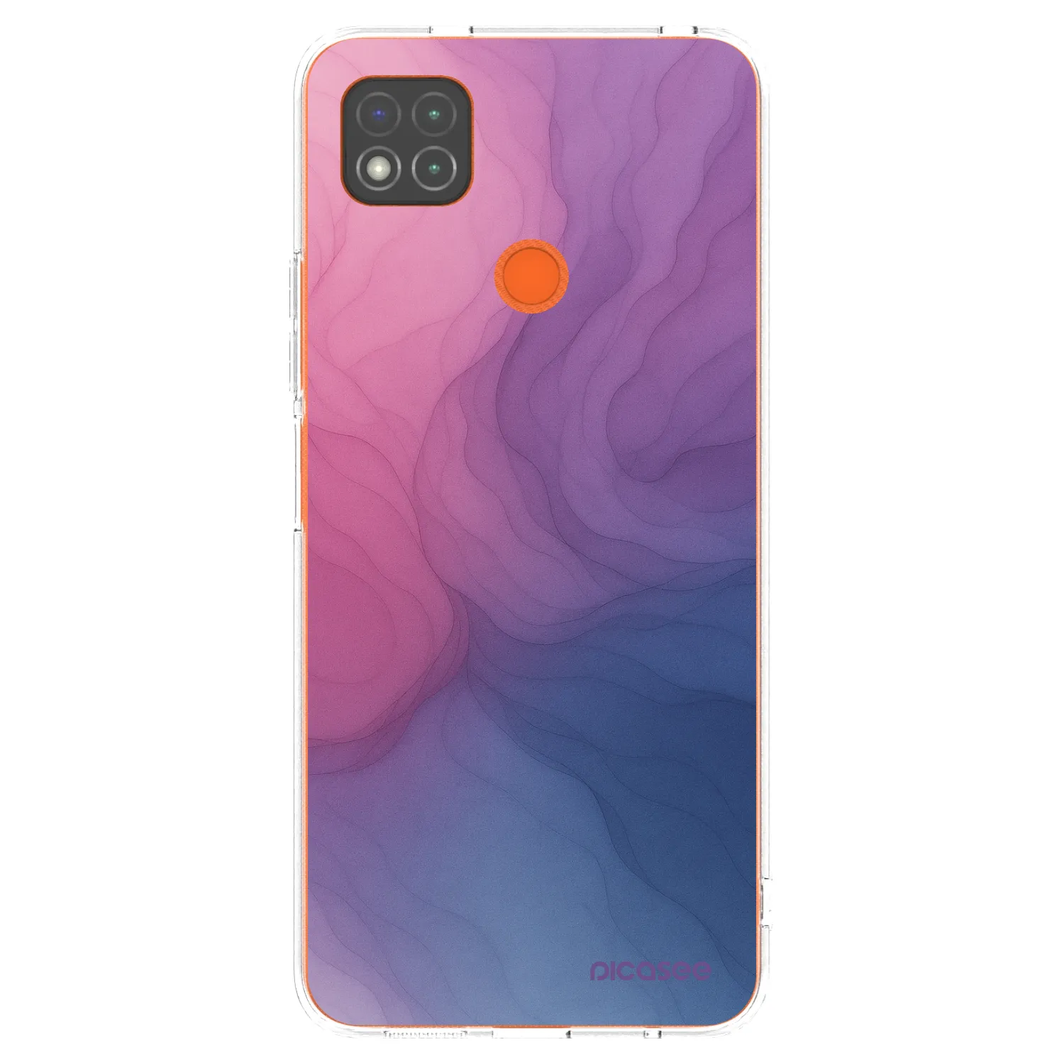 Picasee silikonowe przeźroczyste etui na Xiaomi Redmi 9C - Silk