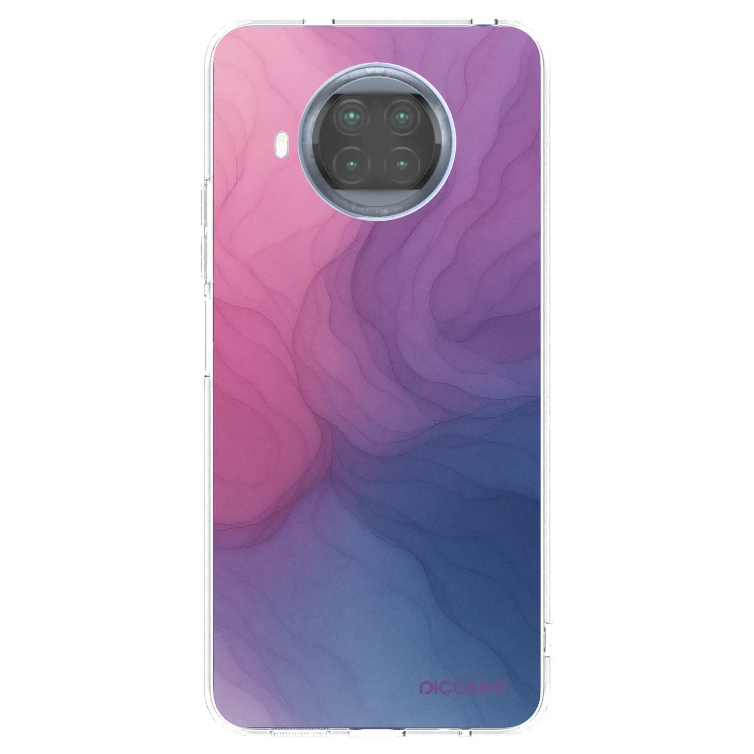 Picasee silikonowe przeźroczyste etui na Xiaomi Mi 10T Lite - Silk