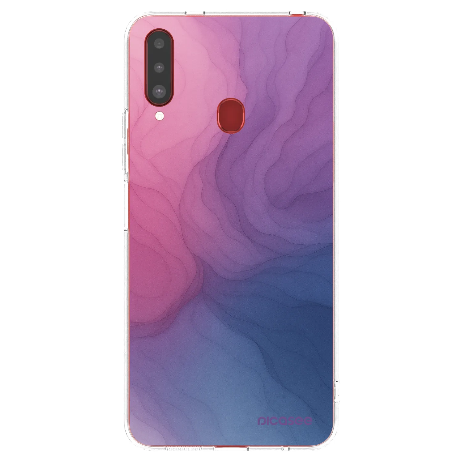Picasee silikonowe przeźroczyste etui na Samsung Galaxy A20s - Silk