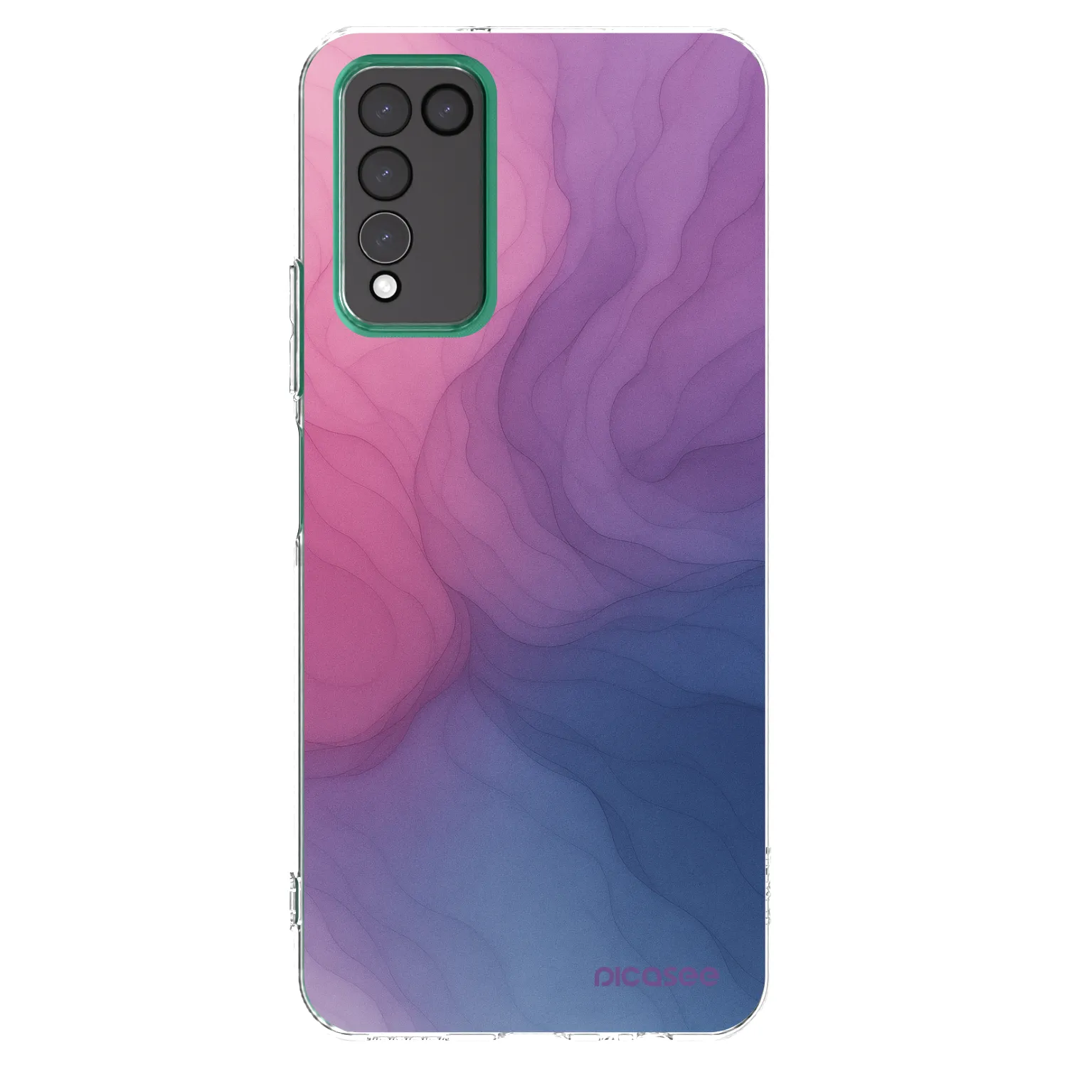 Picasee silikonowe przeźroczyste etui na Honor 10X Lite - Silk