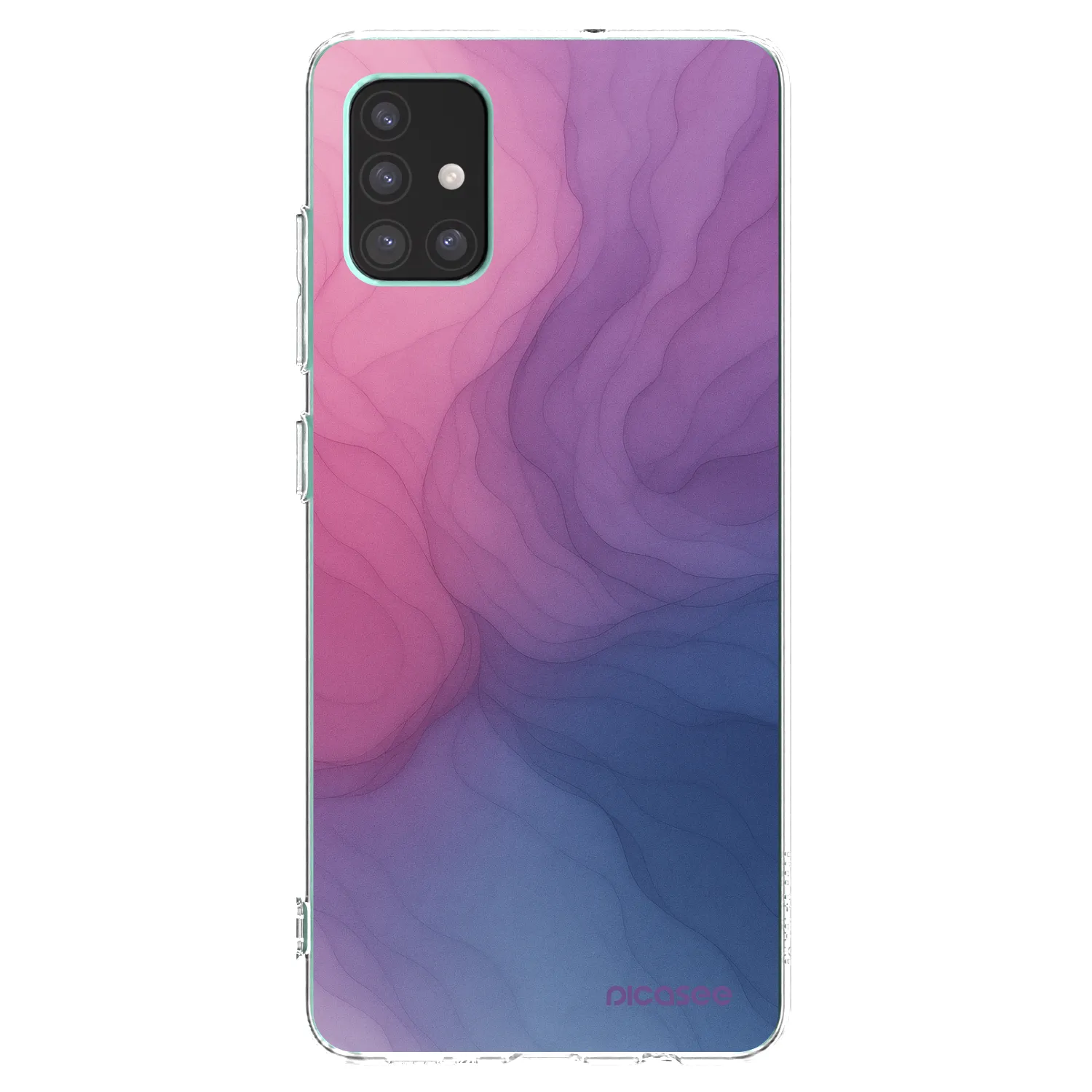 Picasee silikonowe przeźroczyste etui na Samsung Galaxy M51 M515F - Silk