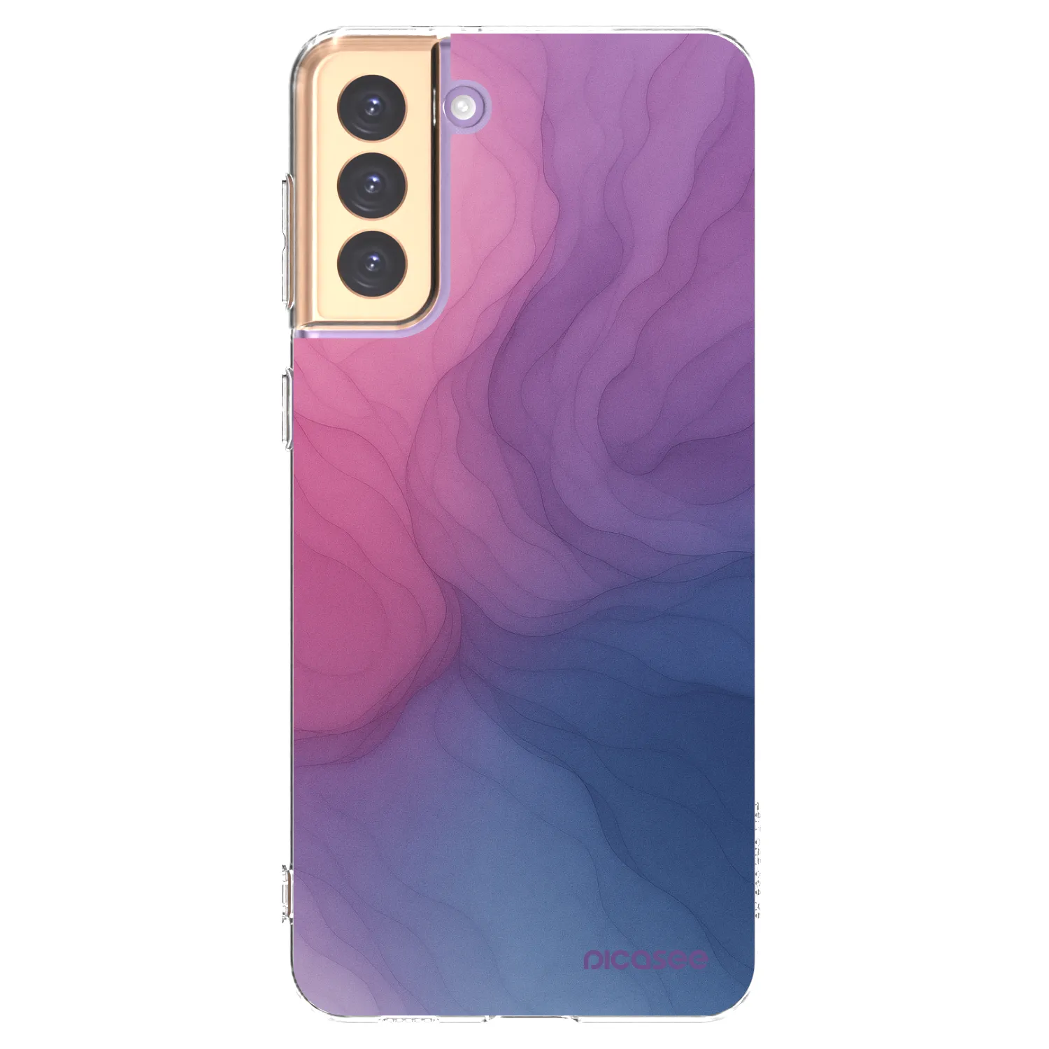 Picasee silikonowe przeźroczyste etui na Samsung Galaxy S21+ 5G G996F - Silk