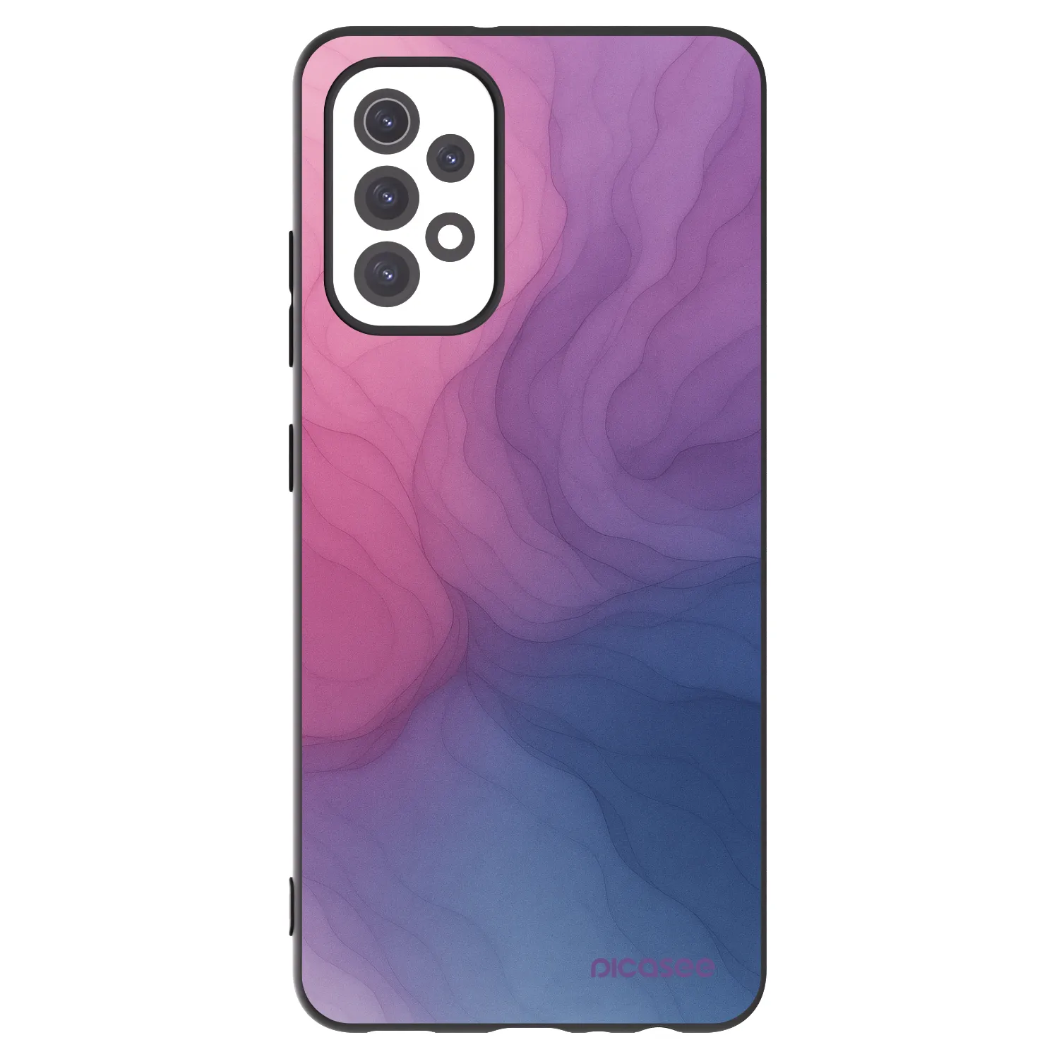 Picasee silikonowe czarne etui na Samsung Galaxy A32 5G A326B - Silk