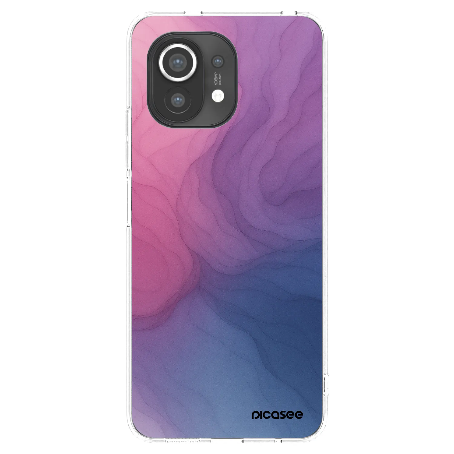 Picasee silikonowe przeźroczyste etui na Xiaomi Mi 11 - Silk
